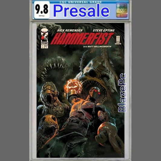 Hammerfist #1 CGC 9.8 1:50 Daniel Acuna Variant Image Comics 2026 PRESALE