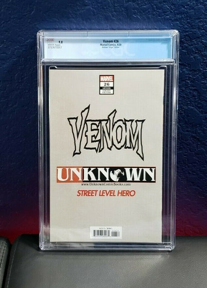 Venom #26 CGC 9.8 Tyler Kirkham Secret Virgin Cover Variant 1st Virus red