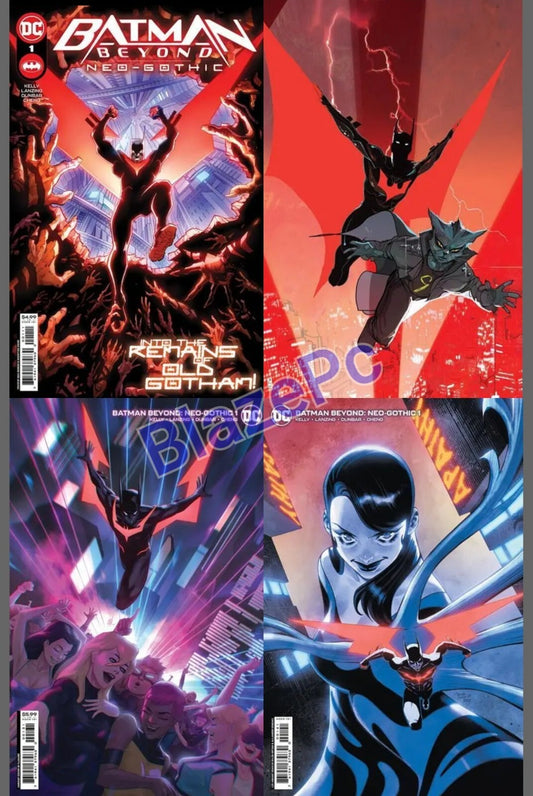 Batman Beyond Neo-Gothic #1 Cover A B C Variant Set or 1:25 Options DC 2023 NM