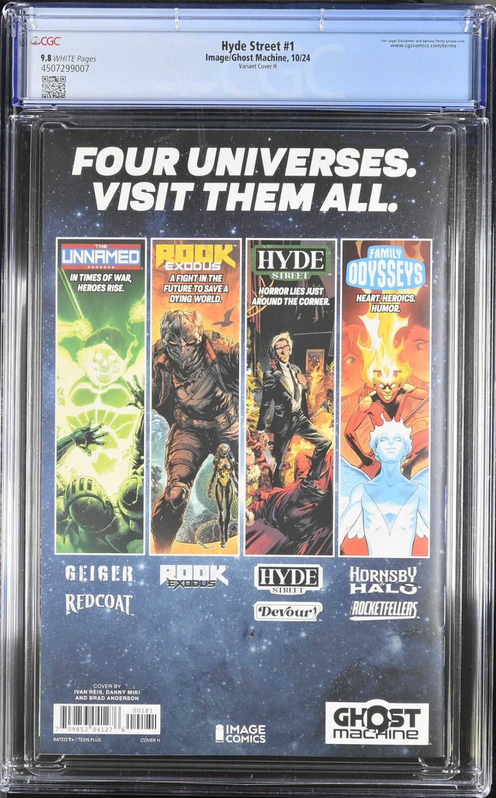 Hyde Street #1 CGC 9.8 Reis Thank You Surprise One Per Store Variant Image 2024