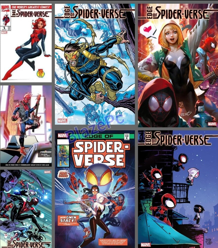 Edge of Spider-Verse #1 A B C D E F G Variant Set or 1:25 1:100 Option 2024 NM