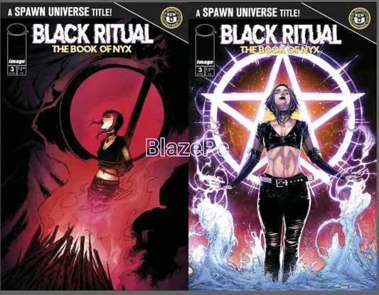 Spawn Black Ritual The Book of Nyx #3 Cover A B Variant Set Options 2025 NM