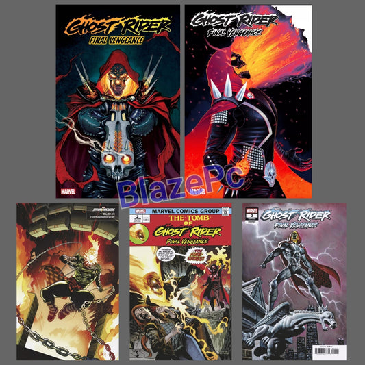 Ghost Rider Final Vengeance #2 Cover A B C D Variant Set or 1:25 Options 2024 NM