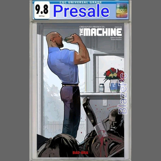 Ordained #0 The Machine CGC 9.8 Cary Nord Cover C Variant Bad Idea PRESALE