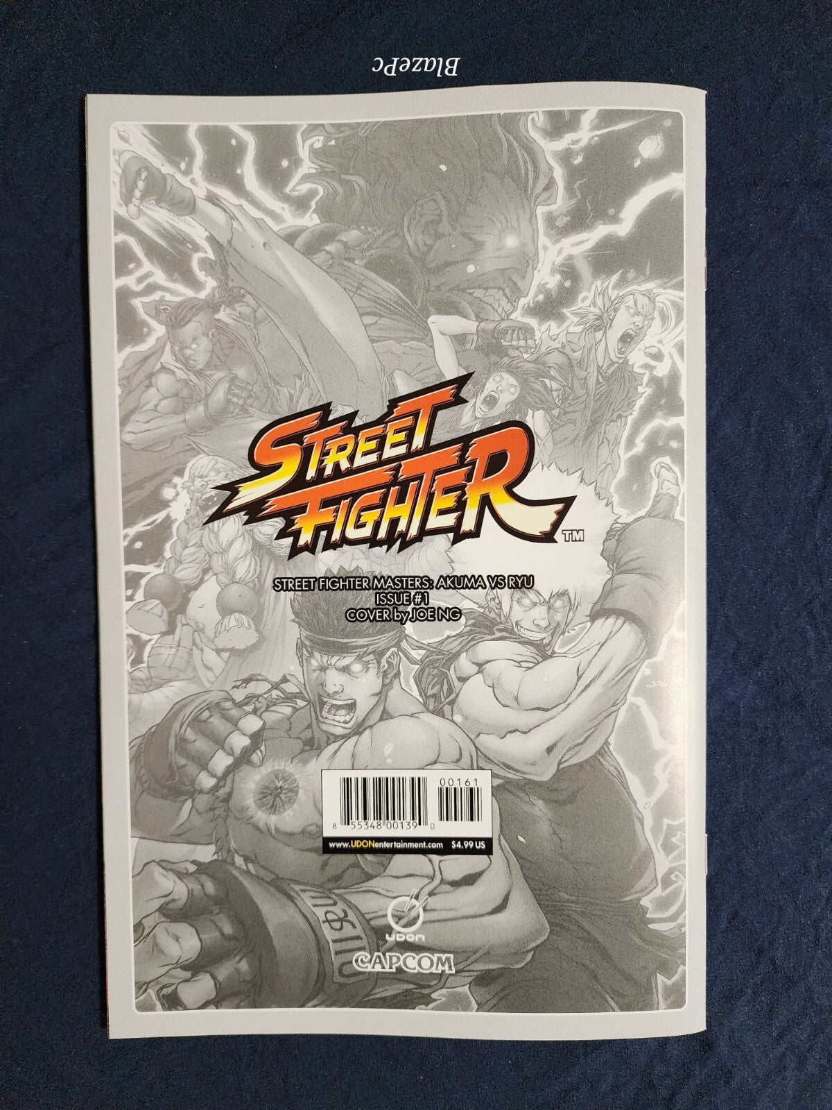 Street Fighter Masters Akuma vs Ryu #1 Joe Ng One Per Store Retailer Variant NM