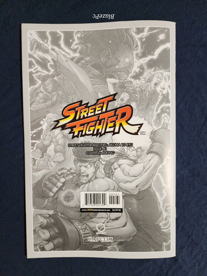 Street Fighter Masters Akuma vs Ryu #1 Joe Ng One Per Store Retailer Variant NM