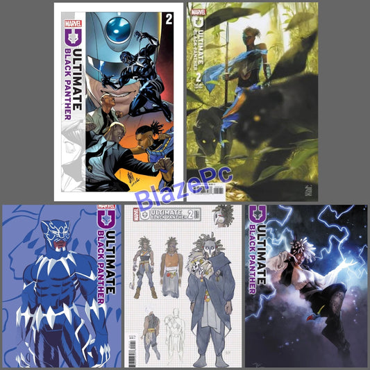 Ultimate Black Panther #2 Cover A B C Variant Set 1:10 1:25 Options 2024 NM