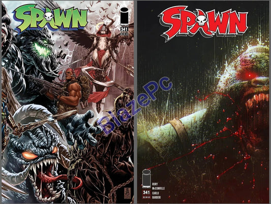 Spawn #341 Cover A B Variant Set Options Image Comics 2023 NM-