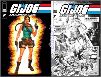 GI Joe Real American Hero #330 3rd Print A B Variant Set Options Presale 9/9
