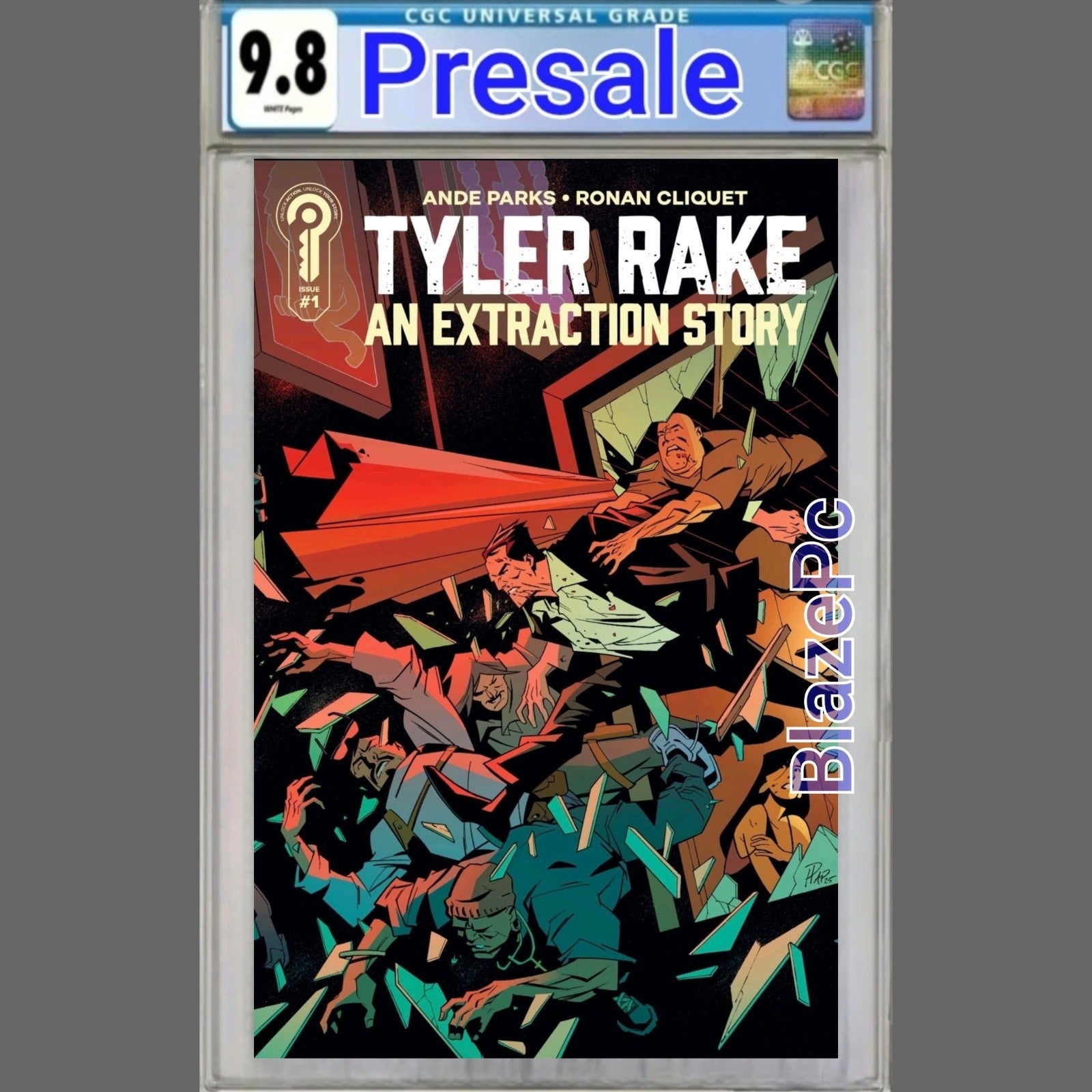 Tyler Rake An Extraction Story #1 CGC 9.8 1:10 Phil Hester Variant 2026 PRESALE