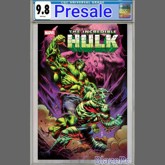 Incredible Hulk #30 CGC 9.8 Nic Klein Cover A 1st Print 2025 PRESALE