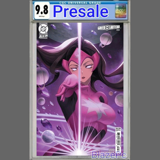Green Lantern #28 CGC 9.8 Cover B Rachta Lin Variant DC 2025 PRESALE