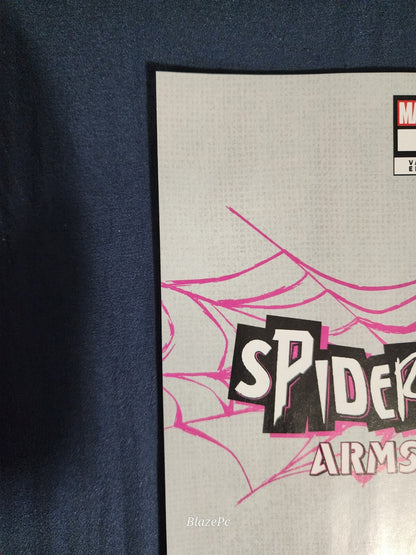 Spider Punk Arms Race #1 1:25 2nd Print Ian Bertram Ratio Variant 2024 Pics NM