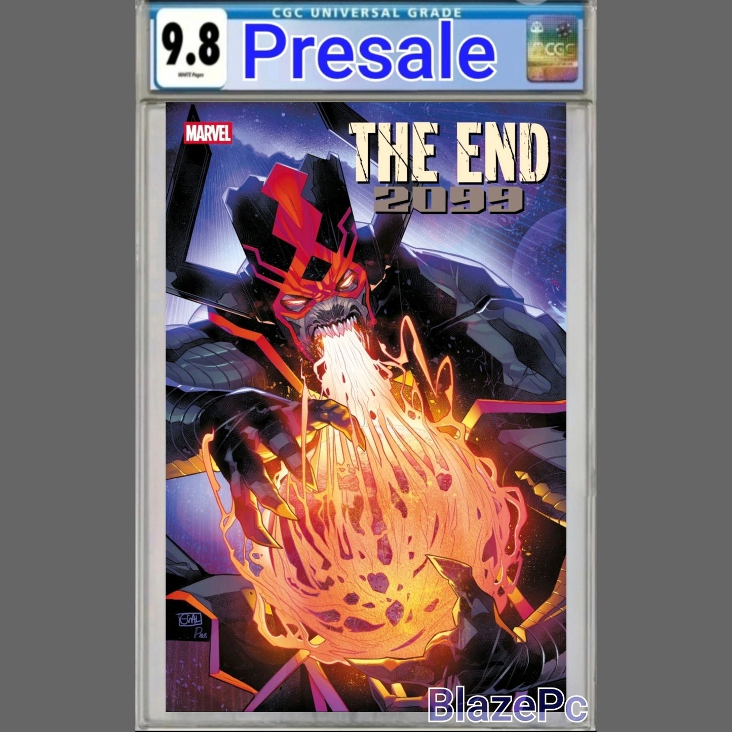 The End 2099 #1 CGC 9.8 1:25 Edwin Galmon Variant Marvel 2025 PRESALE
