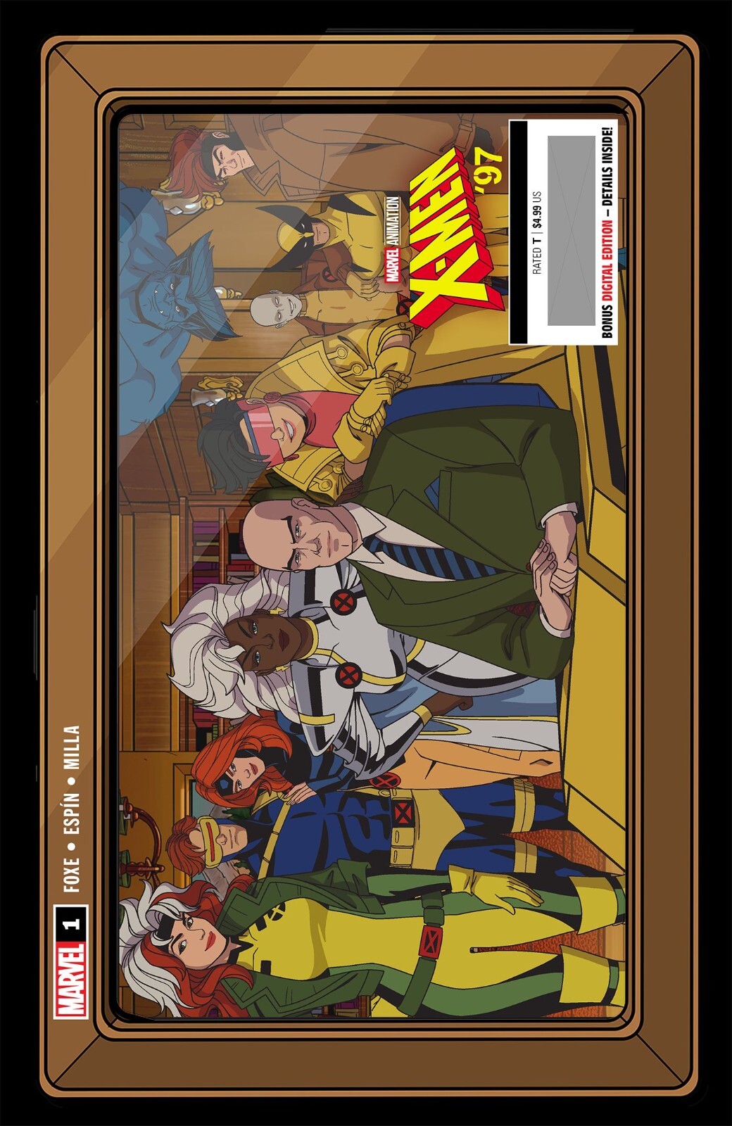 X-Men 97 #1 3rd Print Cover A B Variant Set Options Blank Disney Marvel 2024 NM