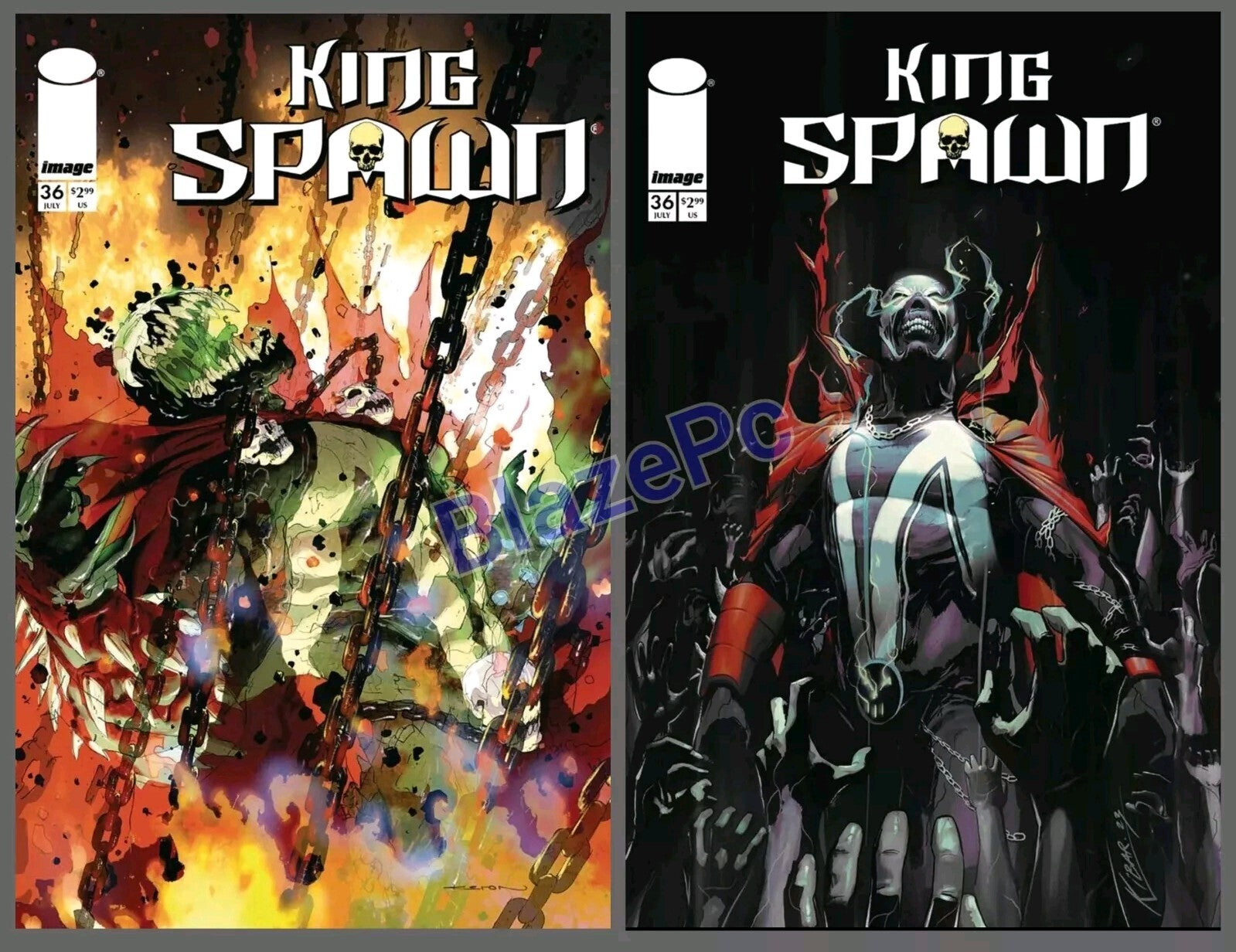 King Spawn #36 Cover A B Variant Set Options Image Comics 2024 NM
