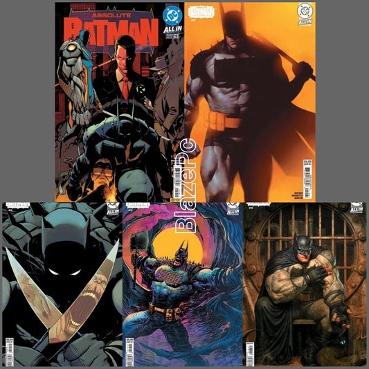 Absolute Batman #19 Cover A B C D Variant Set 1:25 Options DC Presale 4/15
