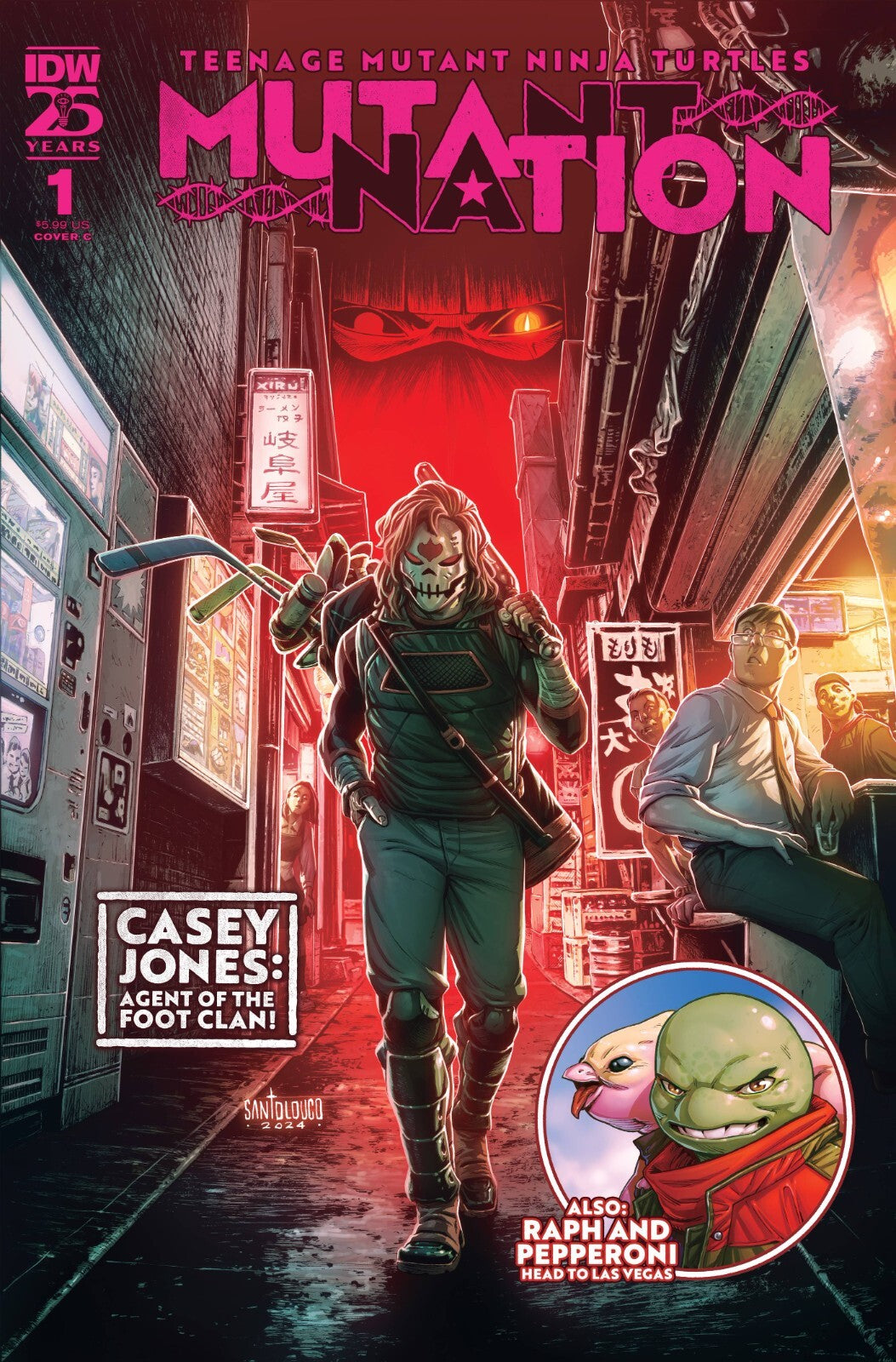 TMNT Mutant Nation #1 Cover A B C D Variant Set or 1:10 Option 2024 NM