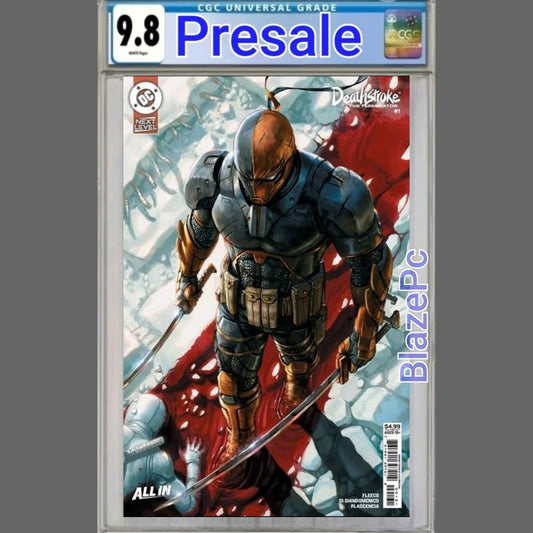 Deathstroke The Terminator #1 CGC 9.8 Kyuyong Eom Cover C Variant 2026 PRESALE