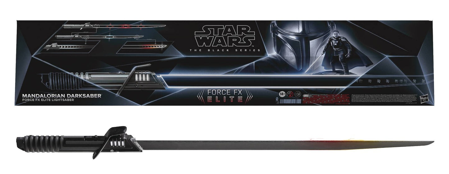 Star Wars Black Series Mandalorian Darksaber Force Fx Elite Lightsaber New 1st