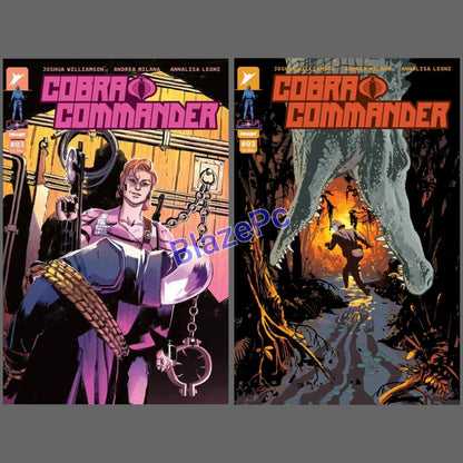 Cobra Commander #3 A B Variant Set or 1:10 1:25 1:50 Options Image 2024 NM