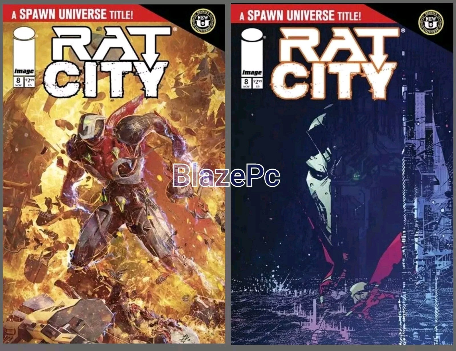 Rat City #8 Cover A B Variant Set Options Spawn Image Comics 2024 NM