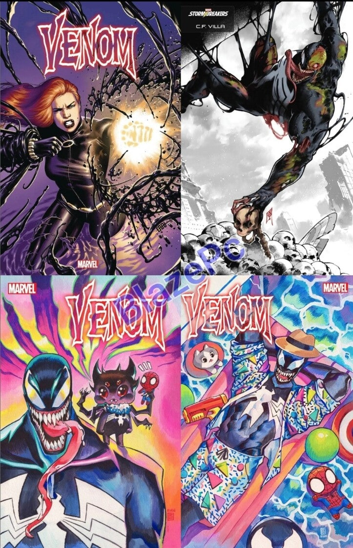 Venom #26 Cover A B C D Variant Set or 1:25 Options 1st Widow Marvel 2023 NM