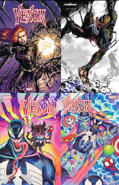 Venom #26 Cover A B C D Variant Set or 1:25 Options 1st Widow Marvel 2023 NM