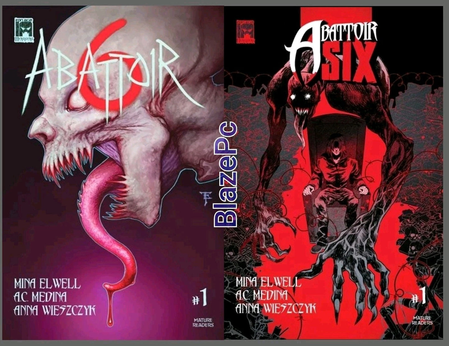 Abattoir Six #1 Cover A B Variant Set Options Massive Publishing Presale 4/29