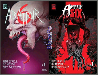 Abattoir Six #1 Cover A B Variant Set Options Massive Publishing Presale 4/29