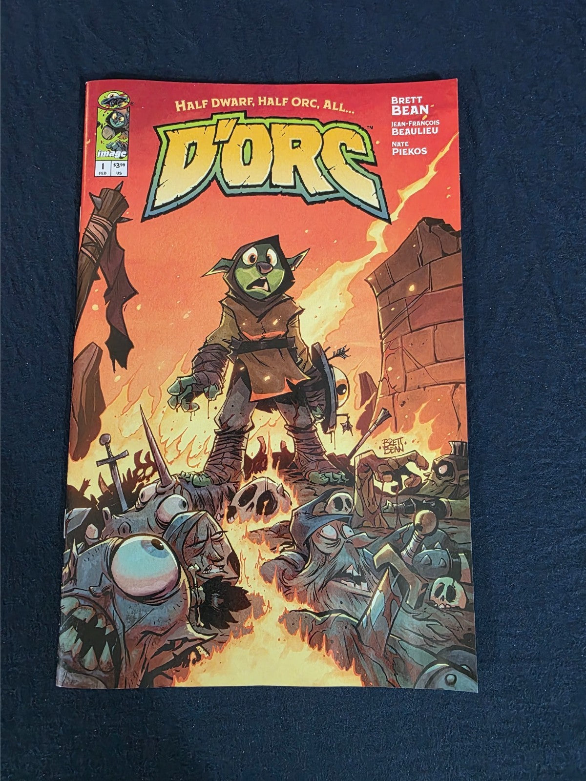 **Damaged** Dorc #1 Cover A Brett Bean 1st Print Image Comics 2026 See Pics