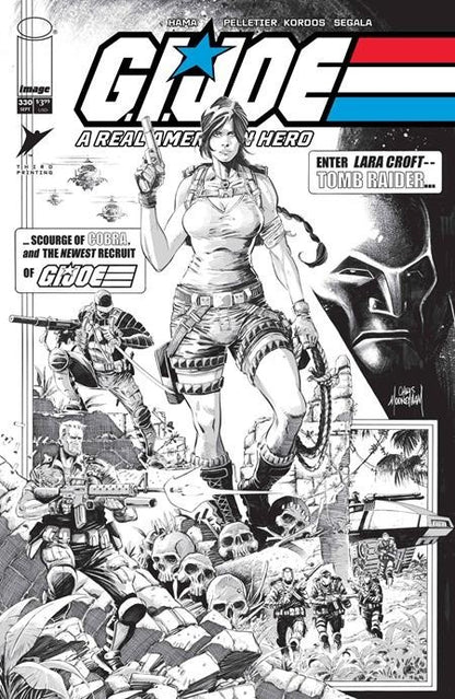GI Joe Real American Hero #330 3rd Print A B Variant Set Options Presale 9/9