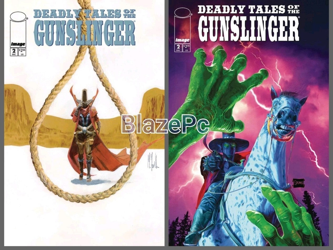 Deadly Tales of the Gunslinger Spawn #2 Cover A B Variant Set Options 2025 NM