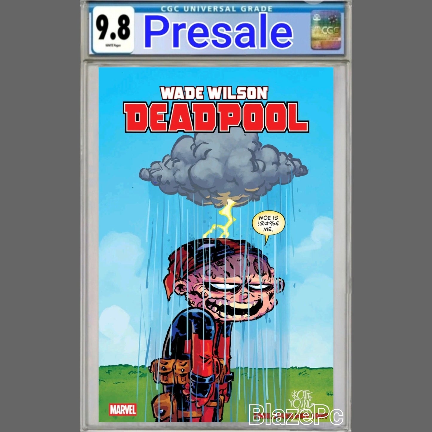 Wade Wilson Deadpool #1 CGC 9.8 Skottie Young Variant Percy Marvel 2026 PRESALE