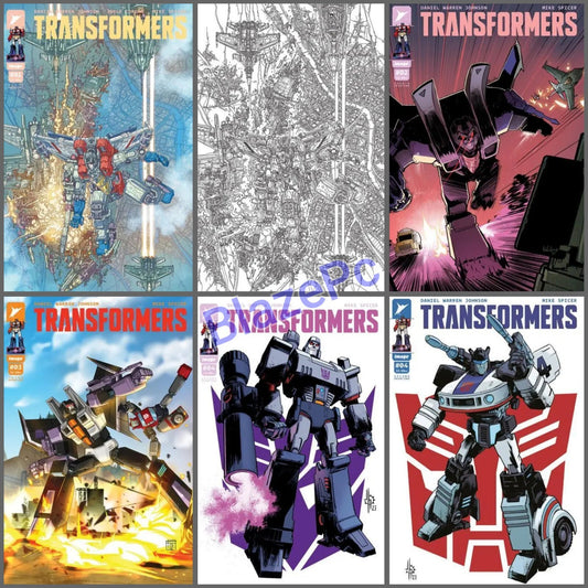 Transformers #1 5th #2 4th #3 3rd #4 2nd Print Variant Set Options 2024 NM