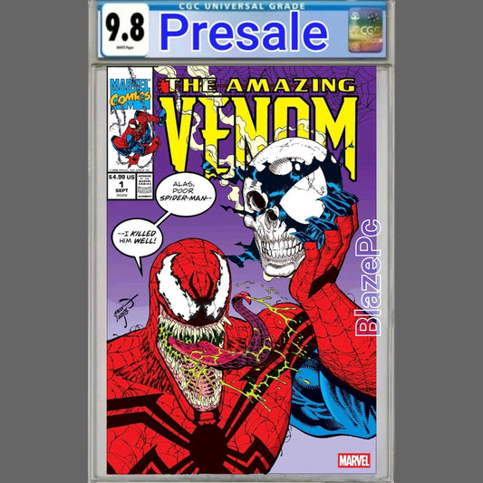 The Amazing Venom #1 CGC 9.8 Erik Larsen Homage Variant Marvel 2026 PRESALE