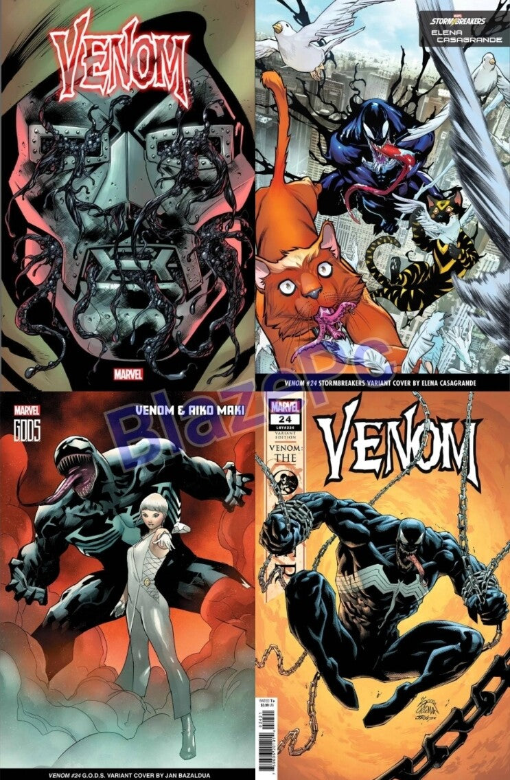 Venom #24 Cover A B C D Variant Set or 1:25 Options Ewing Marvel 2023 NM
