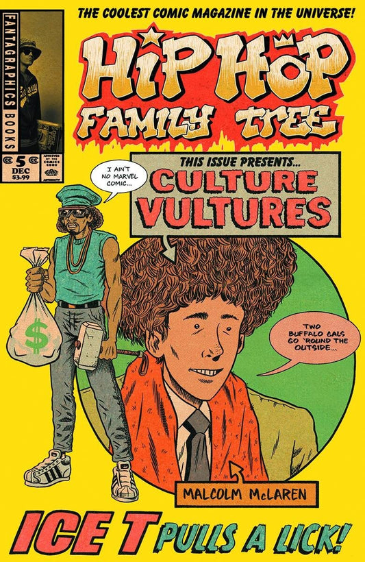Hip Hop Family Tree #5 Fantagraphics Ed Piskor Ice-T MF Doom 2015 VF/NM