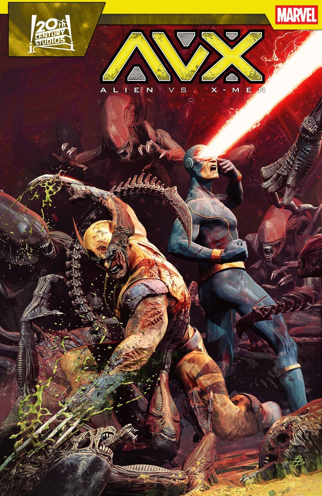 Alien Vs X-Men #1 Cover A B C D E Variant Set Options Marvel 2026 Presale 9/30