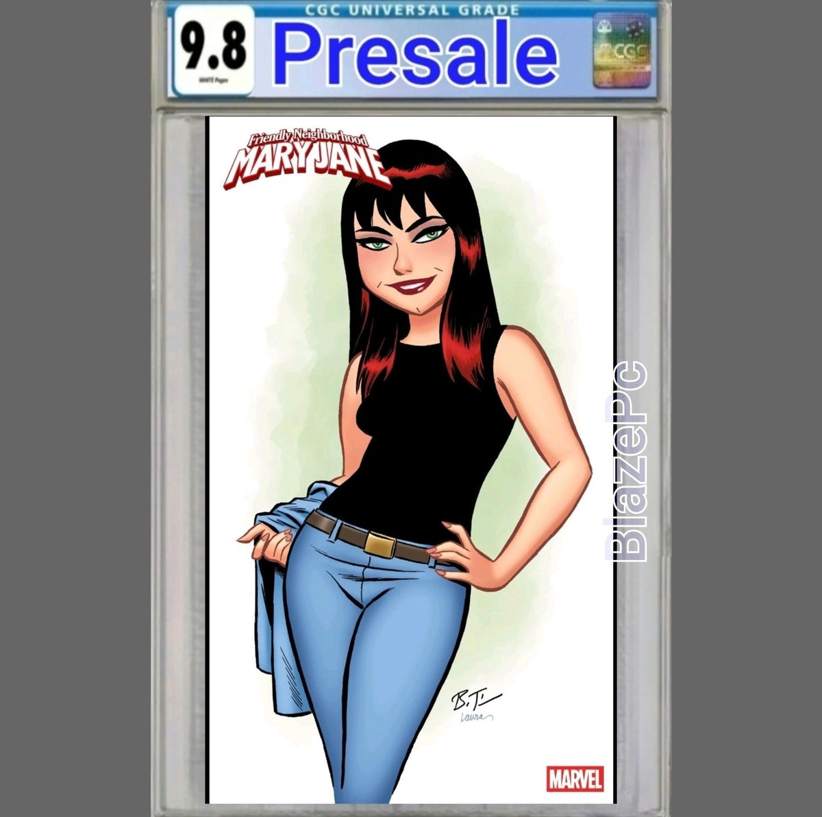 Friendly Neighborhood Mary Jane #1 CGC 9.8 Bruce Timm Cover E Variant PRESALE