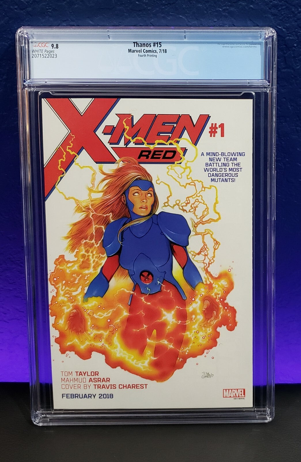 Thanos #15 CGC 9.8 4th Fourth Print Variant Silver Surfer Black