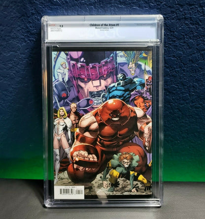 Children of the Atom #1 CGC 9.8 1:100 Jim Lee Hidden Gem Variant X-Men 2021