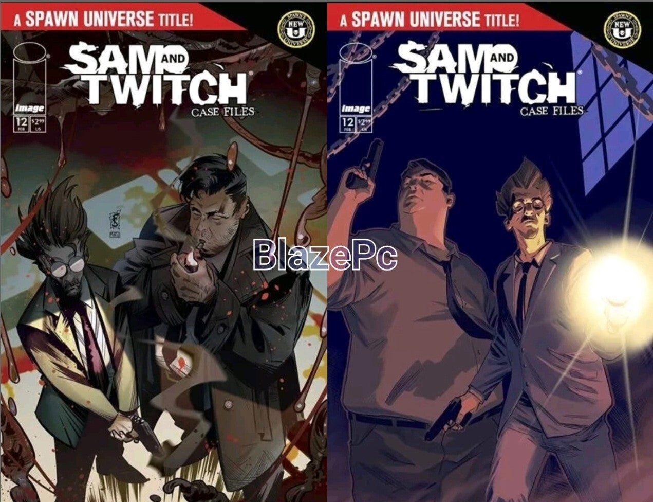 Sam and Twitch Case Files #12 Cover A B Variant Set Options Image Comics NM