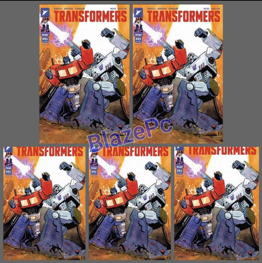 Transformers #1 6th Print Variant Bundle Options Asrar Image Comics 2024 NM