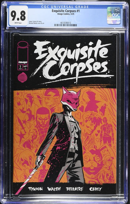 Exquisite Corpses #1 CGC 9.8 Cover A Walsh 1st Print Tynion Image Comics 2025