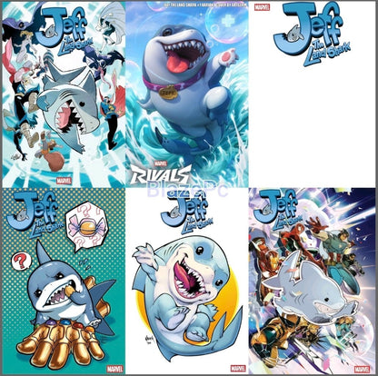 Jeff The Land Shark #1 Cover A B C D E F Variant Set or 1:25 Options 2025 NM
