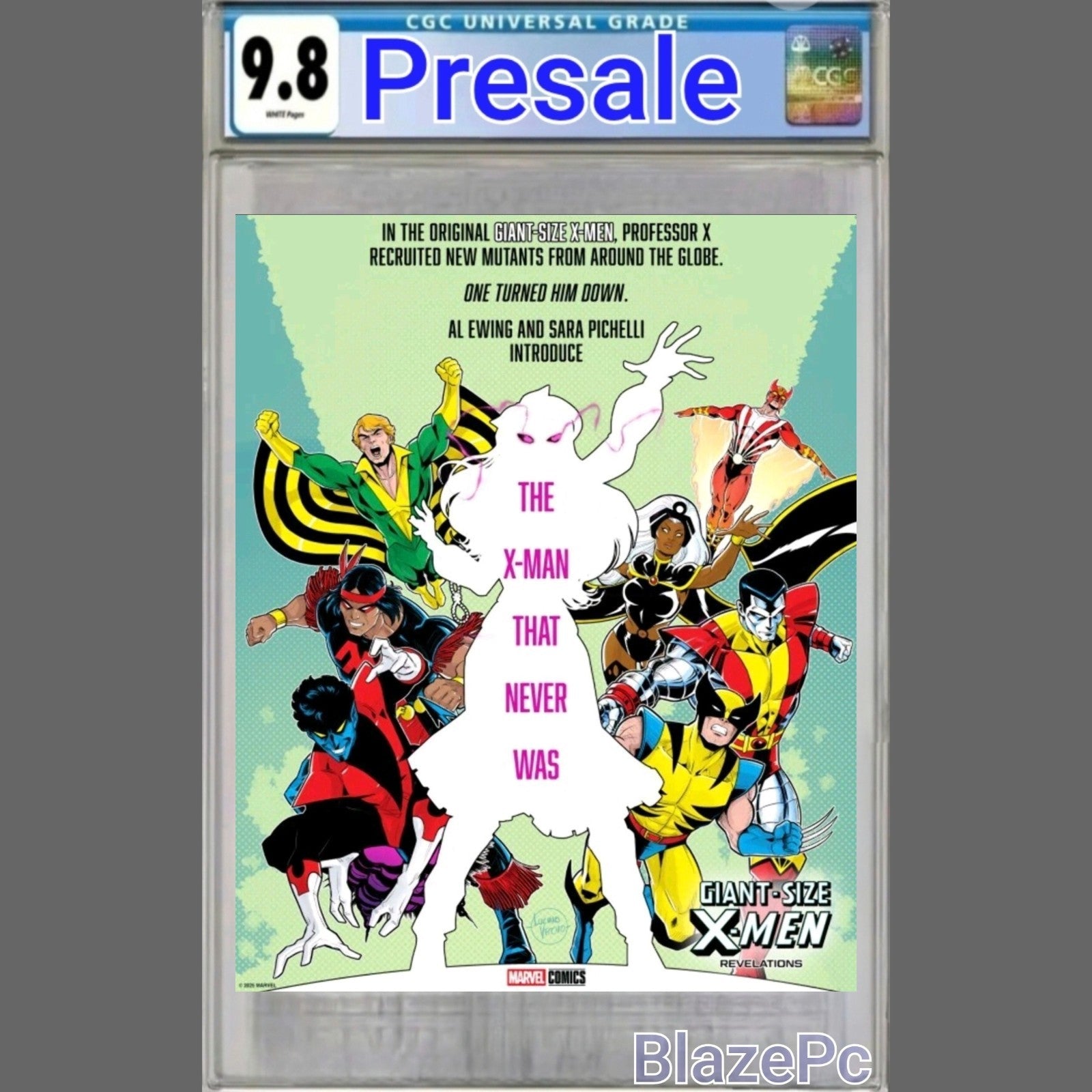Giant-Size X-Men #1 CGC 9.8 Luciano Vecchio Spoiler Variant 2025 PRESALE