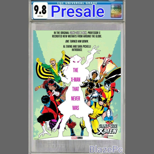 Giant-Size X-Men #1 CGC 9.8 Luciano Vecchio Spoiler Variant 2025 PRESALE