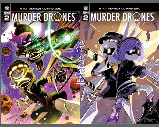 Murder Drones #2 Cover A B Variant Set Options Oni Press 2026 Presale 3/25