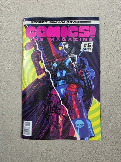 Comics The Magazine #5 Mark Spears Spawn 77 Secret Variant NM See Pics